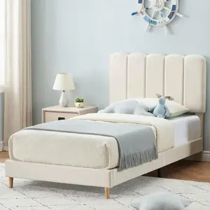 【Christmas Gift】312 Twin Size Platform Bed Frame