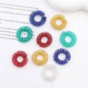 [Fingertip Relaxation] Finger Massager Hand Joint Massage Toy Massage Cell Phone Finger Ring Massage Ring Massage Tool Decompression