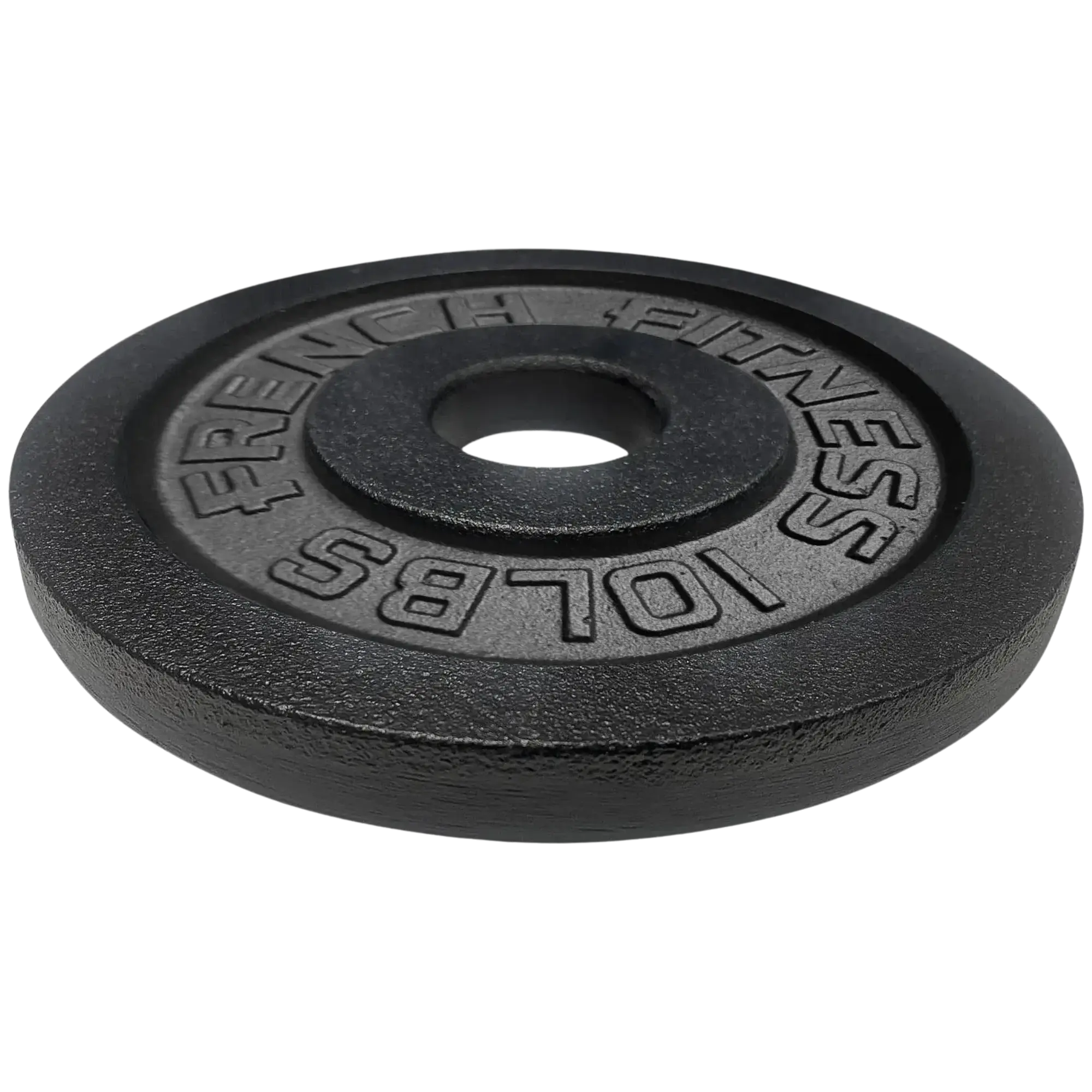 French Fitness Cast Iron Olympic Weight Plate V1 10 lbs (New)