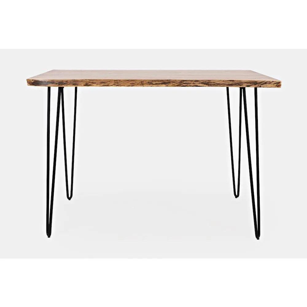 Nature's Edge 52'' Modern Solid Wood Live Edge Counter Height Dining Table
