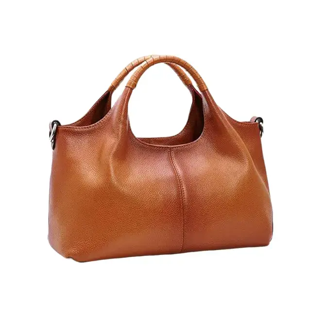 Women’s PU crossbody/shoulder bag, large capacity casual tote—simple, versatile design; can be carried by hand.