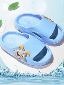 Cute Cartoon Goat Kids Sandals, Summer Fun Slippers, Soft and Non-Slip Eva Sole, Perfect for Summer Pool and Bathroom, Beach Shoes for Vacation