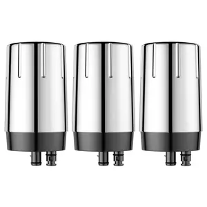 3-pack Water Filter Replacement For Brita Faucet Filtration System  Certified To Reduce Chlorine Lasts 4-months Or 100 Gallons Chrome
