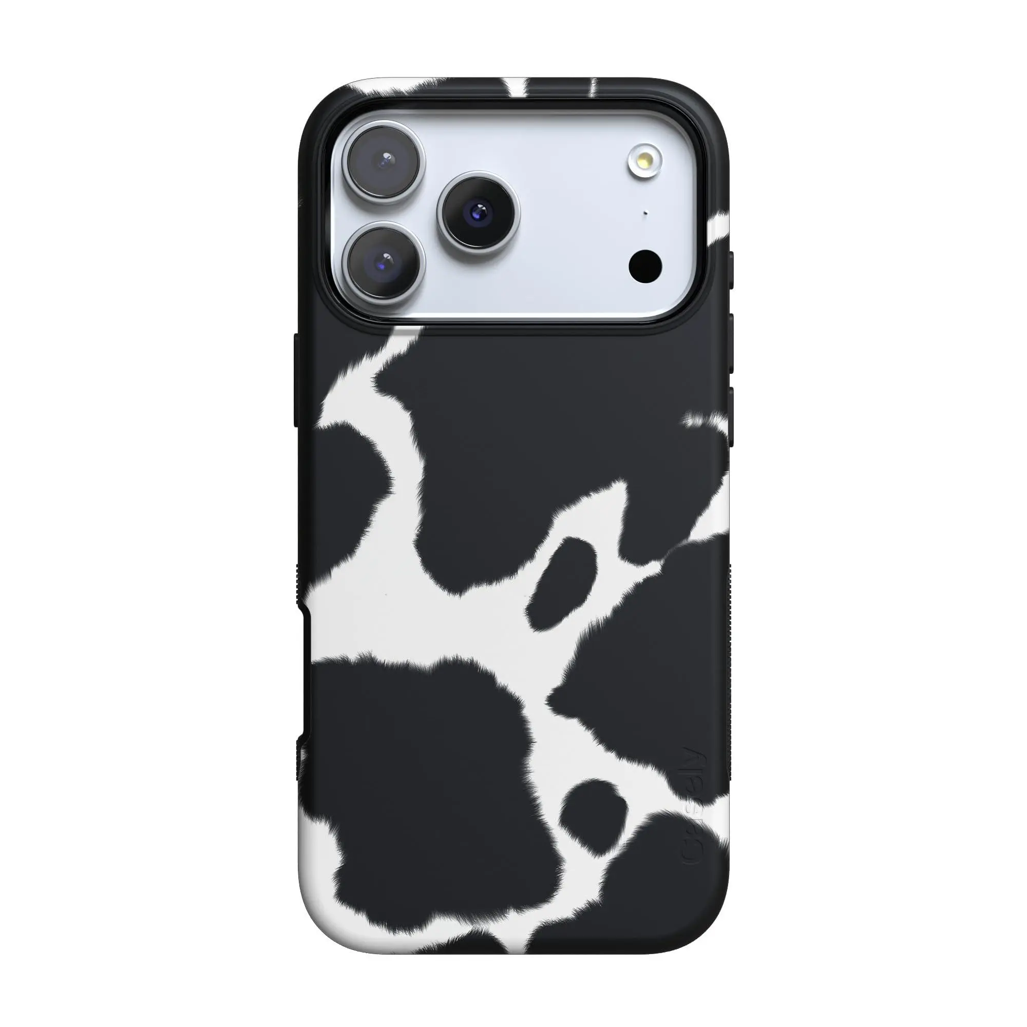 Casely iPhone 17 Pro Max Case | Current MOOd | Cow Print | Bold Protective Design | Compatible with MagSafe