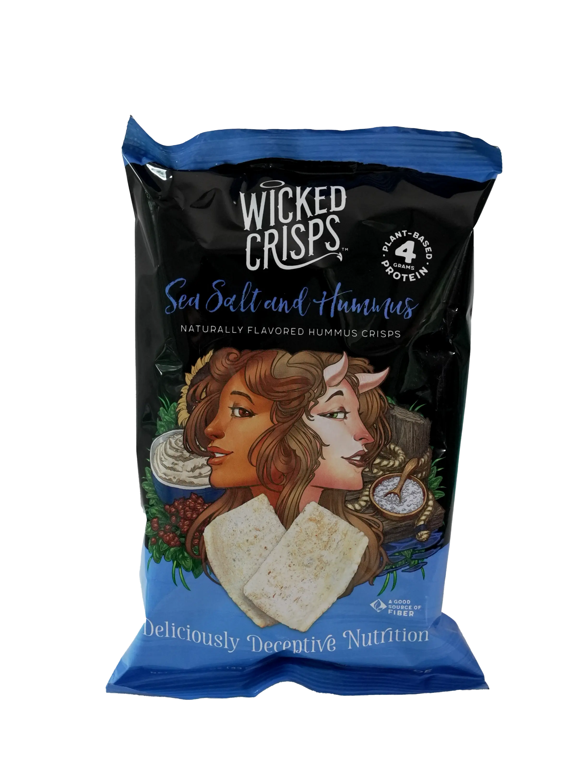 Wicked Dozen: Sea Salt Hummus Crisps 1.5oz (12-Pack)