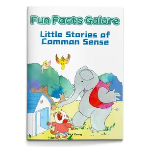 Fun Facts Galore Picture Books Series, Curious Facts and Simple Knowledge for Early Learning, Topics Including Sounds, Nature, Math and Everyday Common Sense, Short Illustrated Stories, Multiple Titles Available