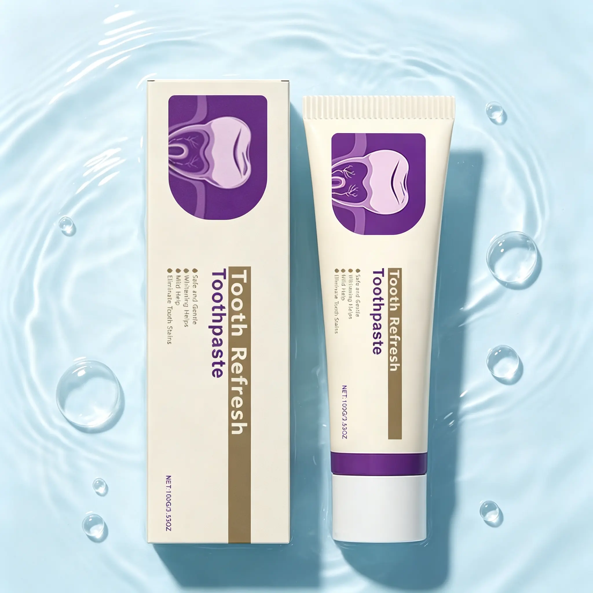 Toothpaste 100g – Daily Oral Care for Fresh Breath & Clean Teeth, Gentle Cleansing Toothpaste