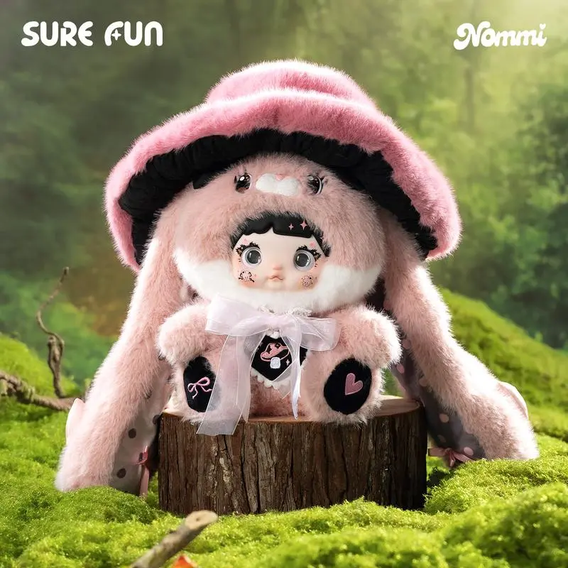 Nommi 400% Series Mushroom Hat Plush Stuffed Toy - Plush Material