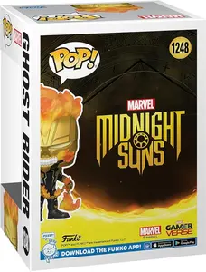 Funko Pop! Marvel GamerVerse - Ghost Rider 1248 Vinyl Bobblehead Figure Collectible 5.05 Inches Tall Premium Quality Gift for Fans