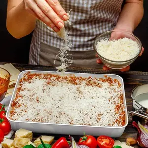 Heavy-Duty Stainless Steel Baking Sheet - Deep-Sided Jelly Roll Pan, Mirror-Polished Finish, Dishwasher-Safe for Oven Baking (Home & Festive Party Supplies)