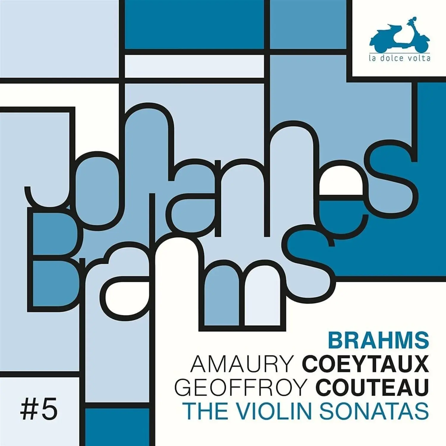 Amaury Coeytaux - Brahms: The 3 Violin Sonatas  [COMPACT DISC - CD]