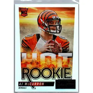 2014 Score #HR12 A.J. McCarron Hot Rookies Holo On-Screen Auction