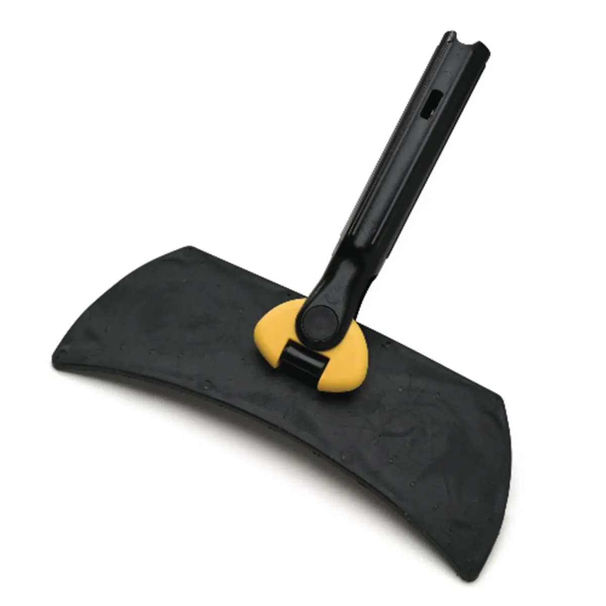 Rubbermaid Commercial Products RCP Q855 11 in. Black Hygen Flexible Frame Handheld Home Cleaning Tool with Microfiber Towel, 212 MAIN
