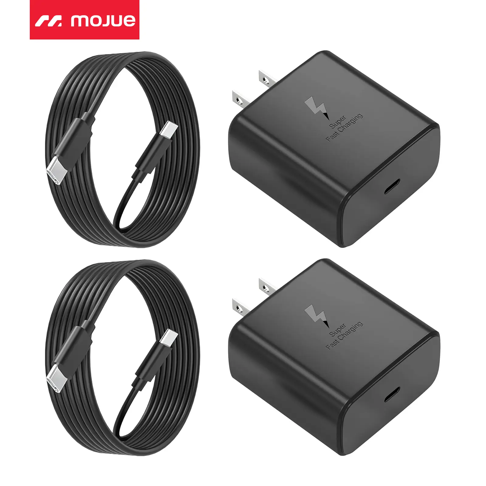 45W PD USB-C Super Fast Charger Type C Charging Block + 6FT Long Type C Charger Cord, High Speed Android Phone Charger Fit for Samsung Galaxy S26 Ultra, S26+, S26, S25 Ultra, S25+, S25, S24 Ultra, S23 Ultra, S22 All Series Android Cell Phones