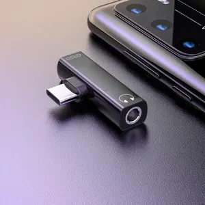 2 In1 Audio Adapter, Type-C Mobile Phone Charging Cable Adapter, Headset Call Converter, 3.5mm To TPC Conversion Head