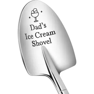 Dad Christmas Gift, Funny Stocking Stuffers for Dad, Dads Ice Cream Shovel, Birthday Gifts for Dad, Unique Gifts for Grandfather Husband Brother Uncle, From Daughter Son, Cute Ice Cream Shovel
