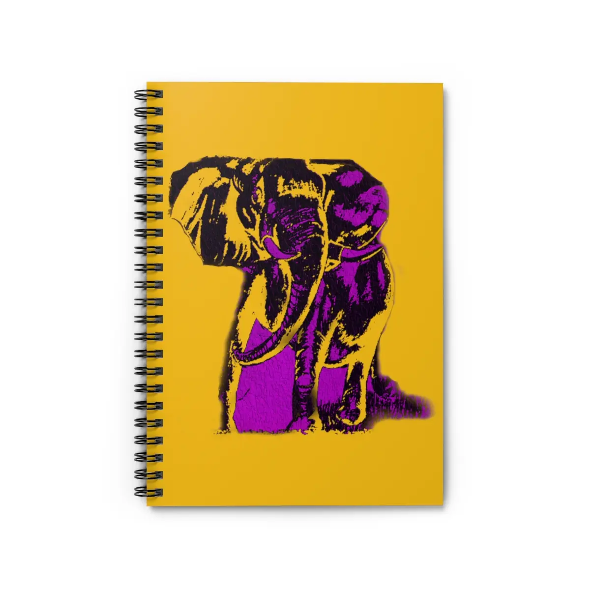 JUNGLE ELEPHANT GIANT Spiral Notebook - Ruled Line