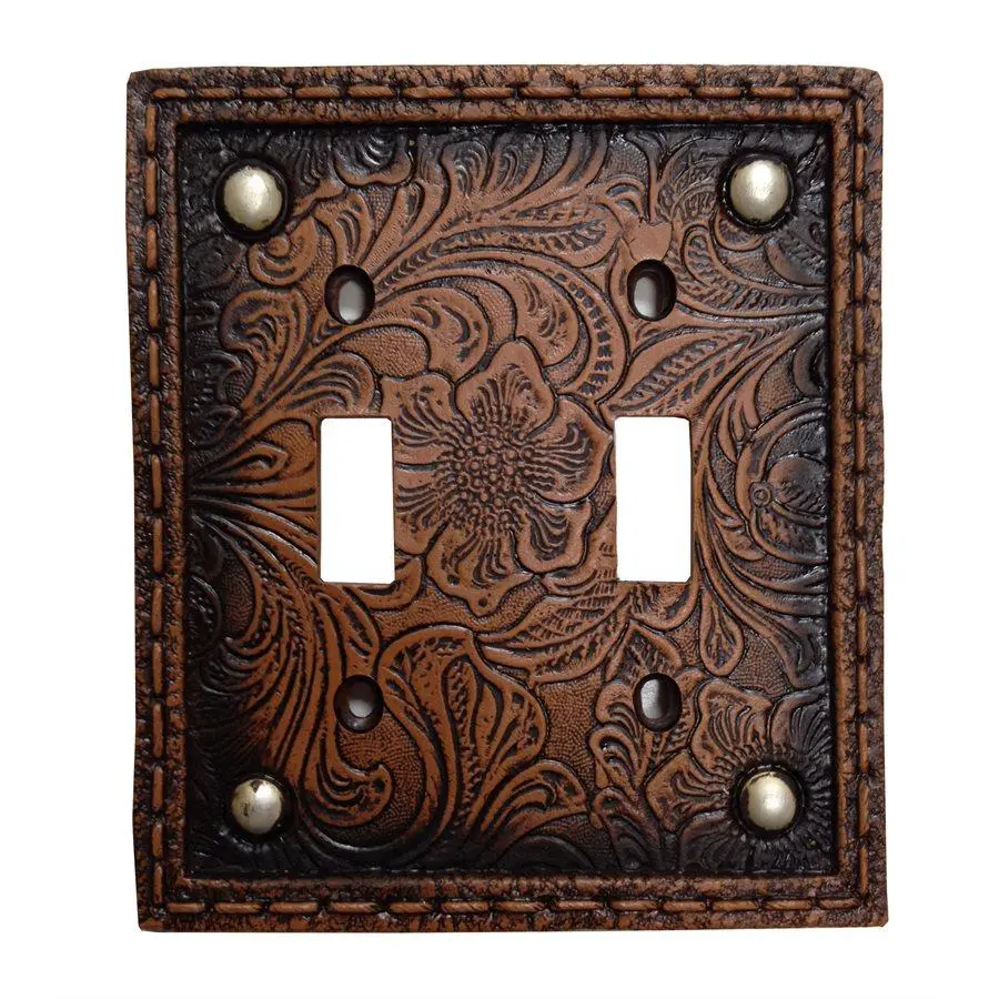 Tooled Resin w/ Stud Double Switch Wall Plate Tooled Resin w/ Stud Double Switch Wall Plate