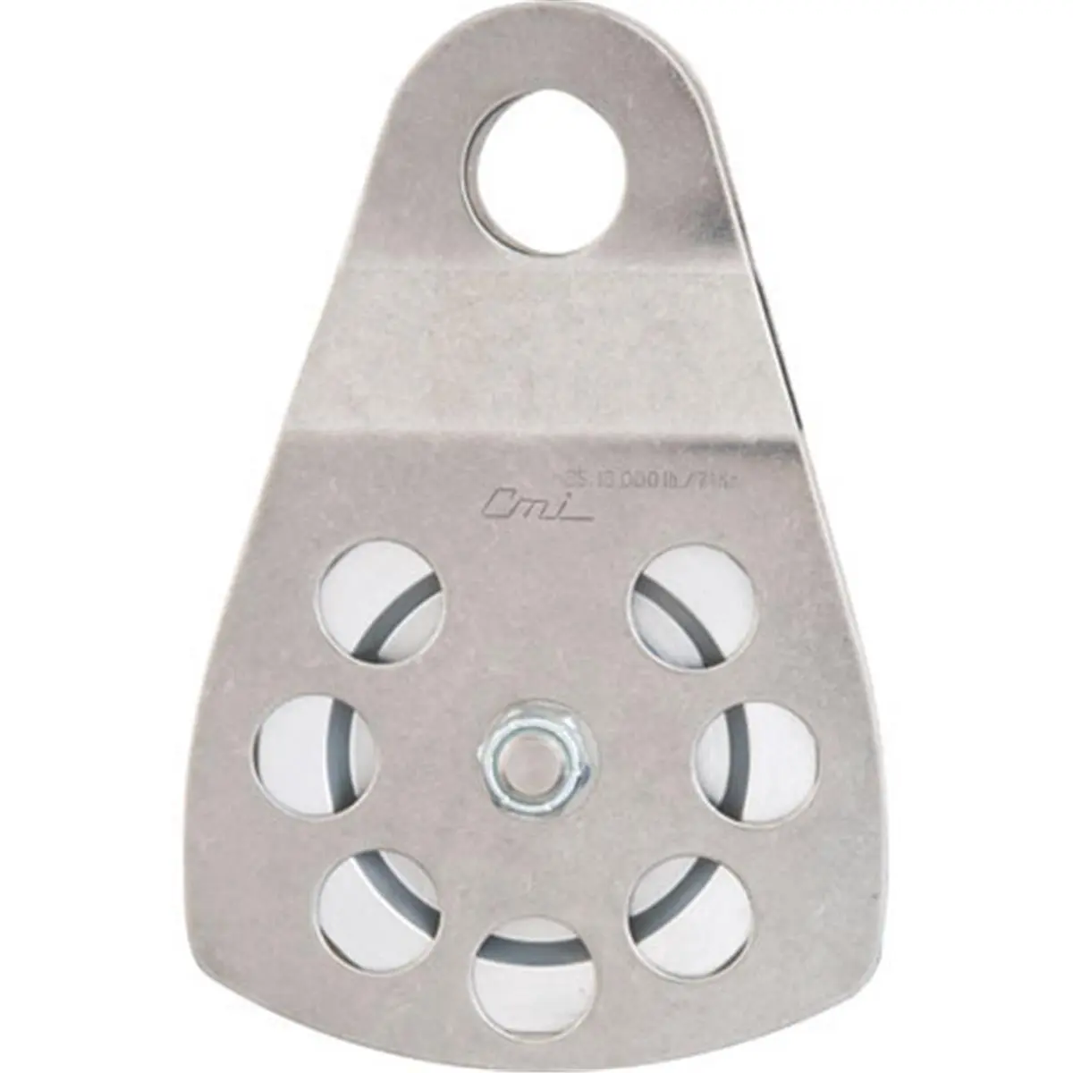 212 MAIN Heavy Duty 4 in. Pulley - Aluminum Sheave, Stainless Sides, Hardened Steel Axle, 16000lbs Capacity, Max 5/8 in. Diameter, High Strength for Fishing & Outdoor Recreation