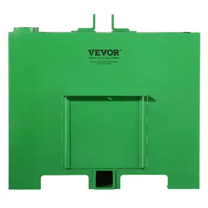 Ballast Box 3 Point Category 1 Tractor Quick Tach Hitch Counterweight Green