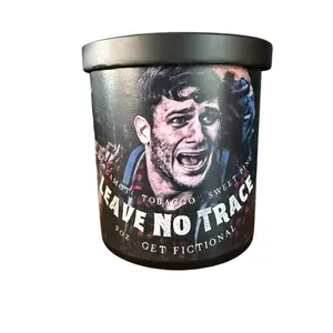 Get Fictional | Leave No Trace Soy Candle | Bigfoot Soy Candle | Bergamot, Masculine, Pine, Vanilla