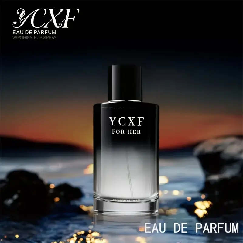 Men's Pheromone Cologne - YCXF Series 3.4 oz Eau de Toilette Spray, Luxury-Inspired Masculine Longlasting Non-Toxic Bottle-Shaped Musk Woody Fragrance, Ideal Gift for Fathers, Boyfriends (Birthdays/Anniversaries), Luxury-Inspired Men's Fragrance, Masculin