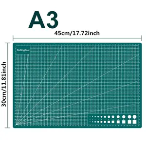 A4/a3 Cutting Mat Board 2.3mm, Dual-Sided Cut-Resistant Paper Trimming Pad, Student Desk Craft Carving Board, Available Now