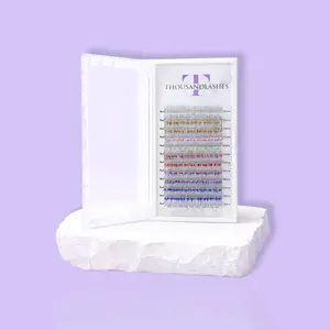 0.15 GLITTER LASH EXTENSIONS MIXED LENGTH