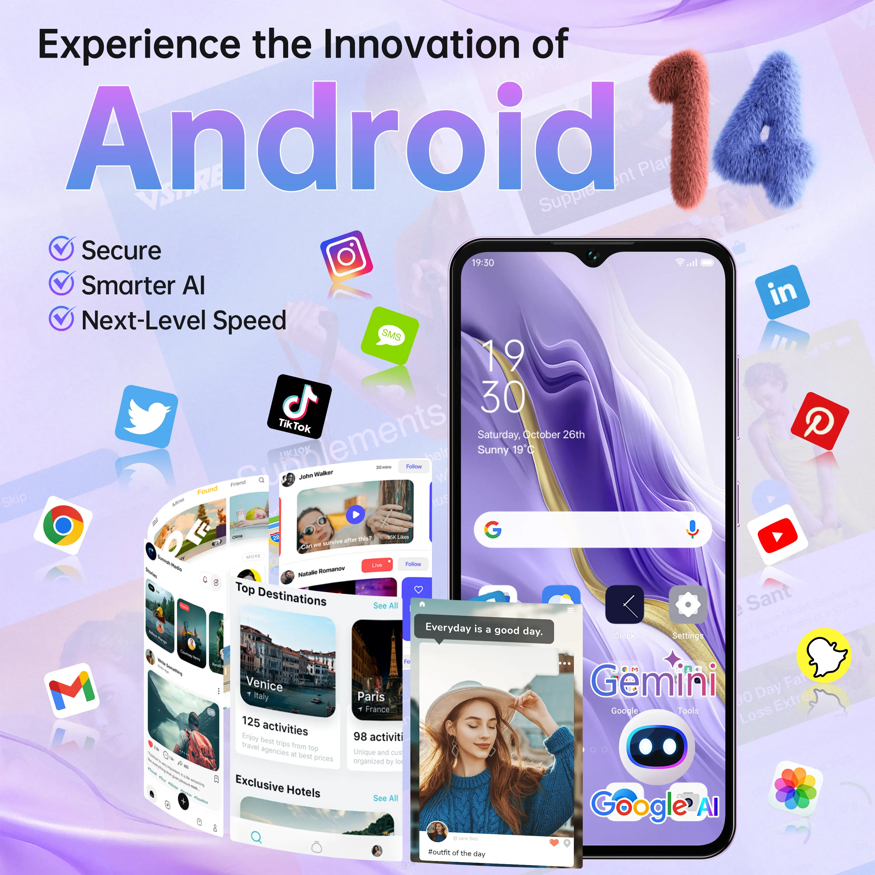 OUKITEL C2 Unlocked Cell Phone -6.52