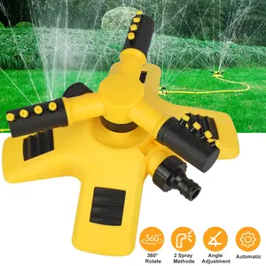 360° Rotating Lawn Sprinklers for Yards - Automatic Water Sprinkler,Outdoor Yard Sprinklers for Large Area Coverage Garden,Watering Device Tools