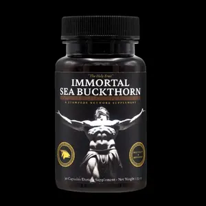 Immortal Sea Buckthorn Capsules | Skin, Heart, Hair, Sight, Daily Vitality Support | Replace Fish Oil | Stampede Network