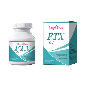 FTX Plus | Supplement with Vitamin C, D, E, Magnesium, Collagen, Vitamin E and More | 30 Tablets Per Bottle