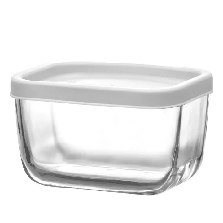 Hakan Cube Food Containers with Lids, 2-Piece, 13.75 Oz
