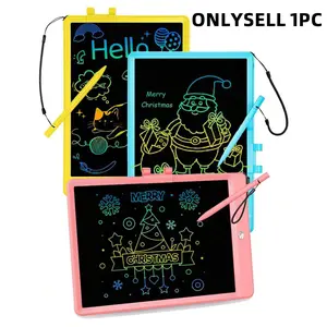 10 Inch LCD Writing Board Erasable Reusable Electronic Drawing Pad, Digital Writing Tablet, Blue Learning Toy Gift for Boys Girls, Unisex, with Battery Included