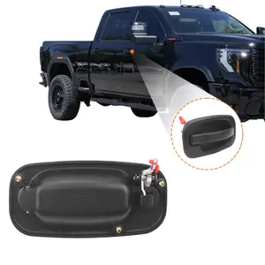 Exterior Door Handle Replacement – Heavy Duty ABS Truck Upgrade Accessory for 1999-2007 Chevy Silverado GMC Sierra Avalanche 2002-2006, Scratch Resistant Exterior Trim, Front Right Side Durable Auto Repair Part, Full Size Truck Exterior Decor Fit