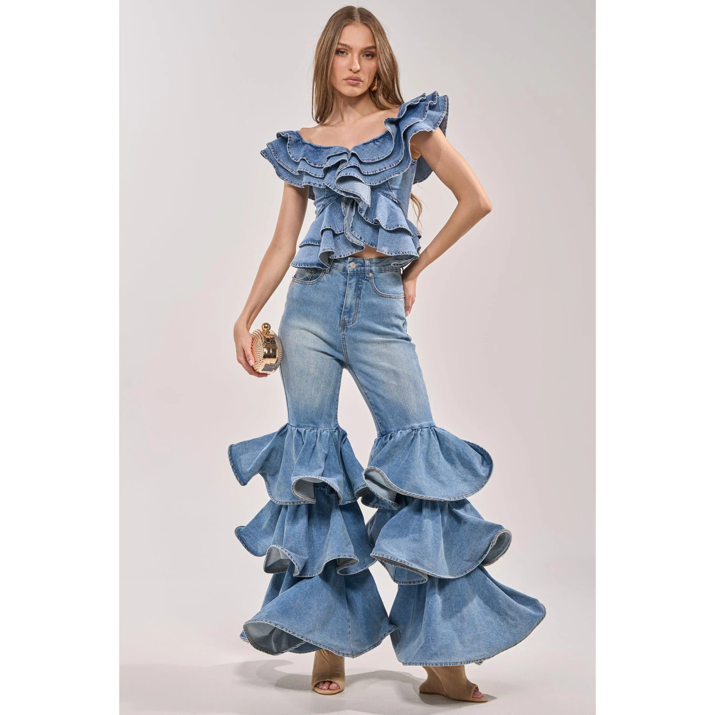 RUFFLE CITY DENIM