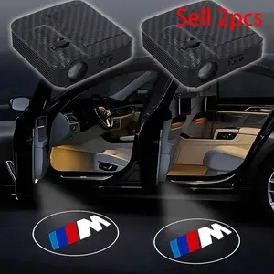 Car HD Projector Door Light, Welcome Lamps, Car Logo Greeting Lights, Bmw All Series E46 E39 E90 F10 F30 E92 E93 Accessories