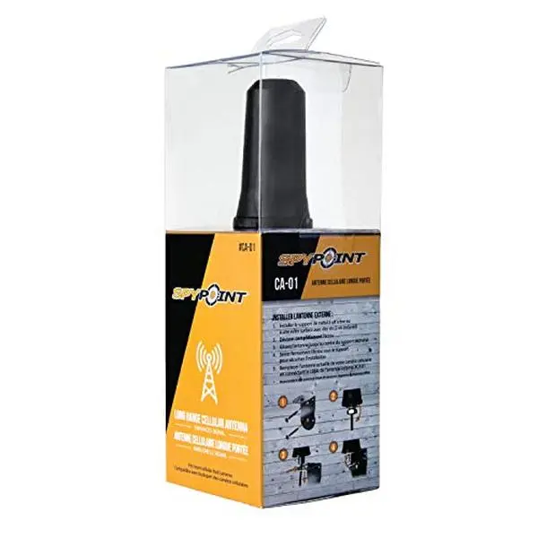 SPYPOINT CA-01 Long-Range Cellular Antenna Signal Booster with 15-Foot Cable