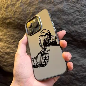 Boxing Champion Themed Phone Case, Personalized Phone Protective Cover, Phone Accessory Compatible with iPhone 15 14 13 12 11 Pro Max, Casing, Smartphone, Cellphone