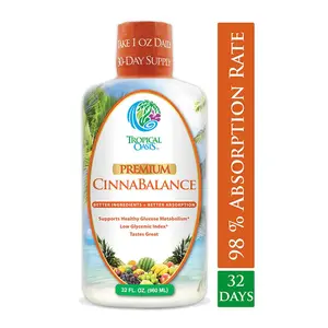 Premium CinnaBalance by Tropical Oasis - Better Ingredients + Better Absorption - 30ml