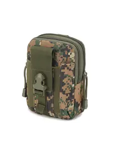 Single Pack Outdoor Sports Waist Bag Tactical Coin Phone Pouch Camouflage Sport Waist Bag, Military Style Utility Belt, Durable Outdoor Hiking, Waist Slip Pocket