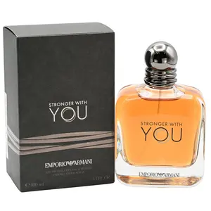 Giorgio Armani Stronger With You Men's Aromatic Fruity Cologne, Appealing EDT, 3.3/3.4 oz, New in Box, Aromatic Fruity Fragrance