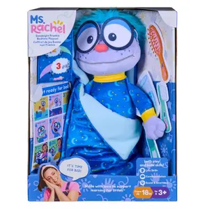 Spin Master Ms. Rachel Goodnight Frankie Bedtime Playset, 11` Plush