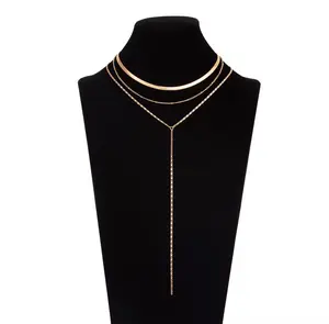 Élan Layered Drop Necklace