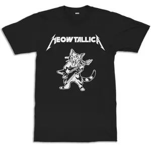 Meowt-allica Funny Cat T-Shirt for Fan, Woman, Man