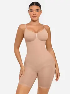 Monika Seamless Sculpt Mid Thight Bodysuit Butt Lifter slimmer sculting