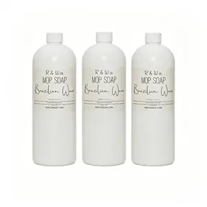 R&W Co. Highly Scented Mop Soap (Concentrated Formula) 32oz/900g by Preferential 3 bottle