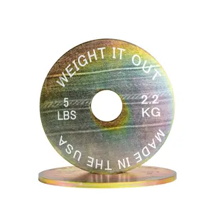 Weight It Out 5 Pound Weight Plate Pair