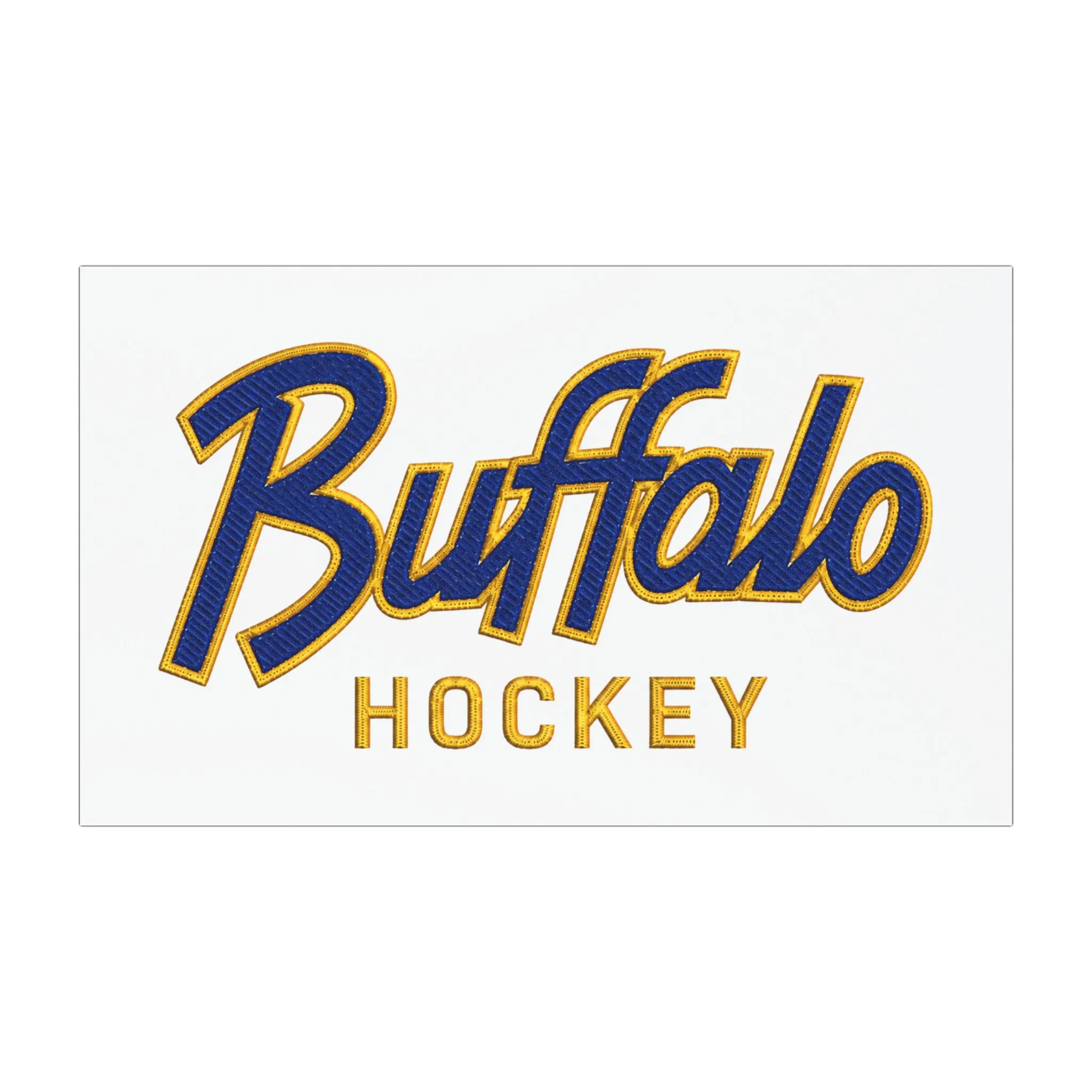 Buffalo Hockey Car Magnet | Magnetic Decal