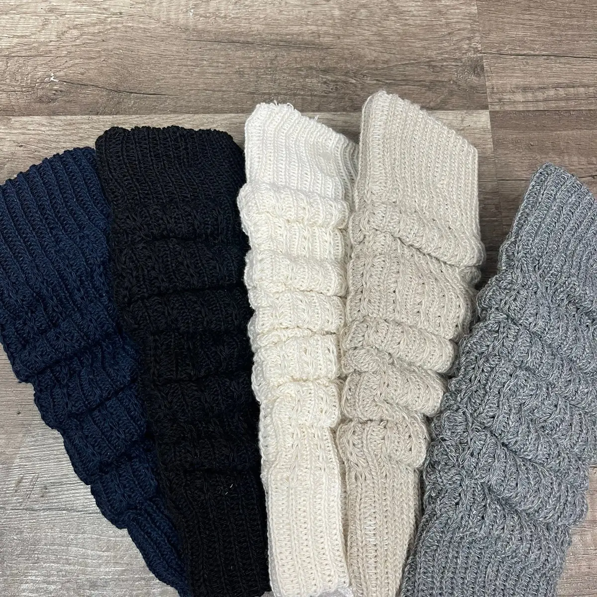 Leg warmer knit boot socks stretchy Leg warmer knit boot socks stretchy